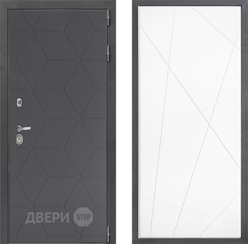 Дверь Дверной континент ДК-3/744 ФЛ-655 Белый софт в Серпухове