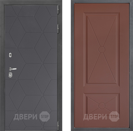 Дверь Дверной континент ДК-3/744 ФЛ-617 Ясень шоколадный в Серпухове