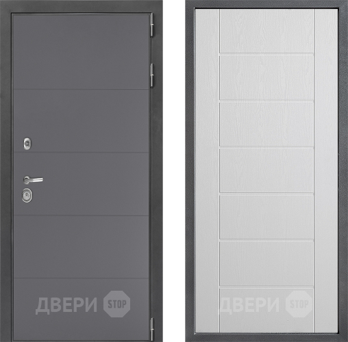 Дверь Дверной континент ДК-3/649 ФЛ-Лайн Белое дерево в Серпухове