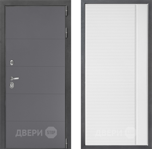 Дверь Дверной континент ДК-3/649 ФЛ-757 Белое Стекло Софт милк в Серпухове