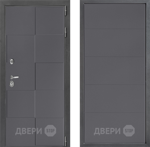 Дверь Дверной континент ДК-3/606 ФЛ-649 Графит софт в Серпухове