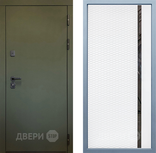 Дверь Дива МД-61 МХ-47 Белый матовый в Серпухове