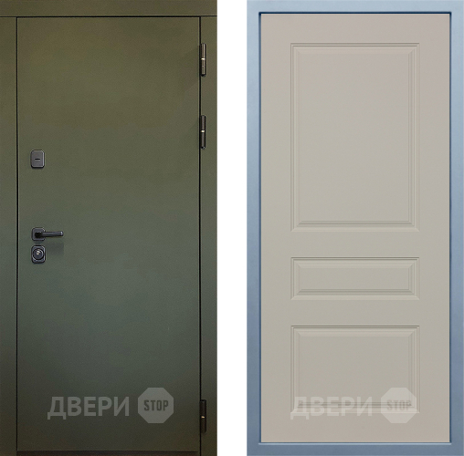 Входная металлическая Дверь Дива МД-61 Д-13 Шампань в Серпухове