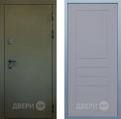 Входная металлическая Дверь Дива МД-61 Н-13 Силк Маус в Серпухове