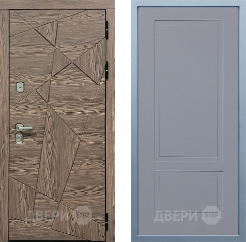 Входная металлическая Дверь Дива МД-97/2 Н-7 Силк Маус в Серпухове