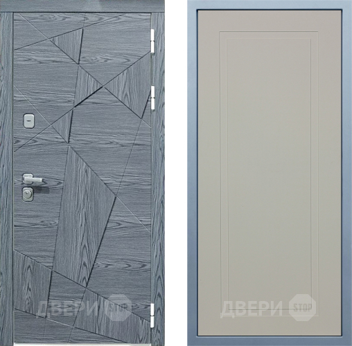 Входная металлическая Дверь Дива МД-97/3 Н-10 Шампань в Серпухове