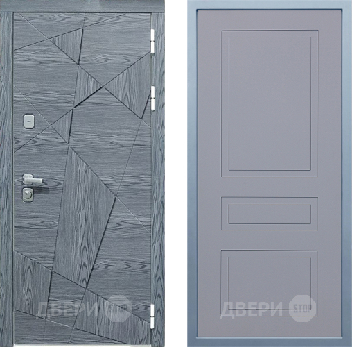 Входная металлическая Дверь Дива МД-97/3 Н-13 Силк Маус в Серпухове
