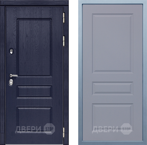 Входная металлическая Дверь Дива МД-45 Д-13 Силк Маус в Серпухове