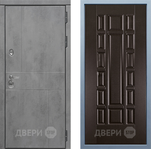 Входная металлическая Дверь Дива МД-48 М-2 Венге в Серпухове