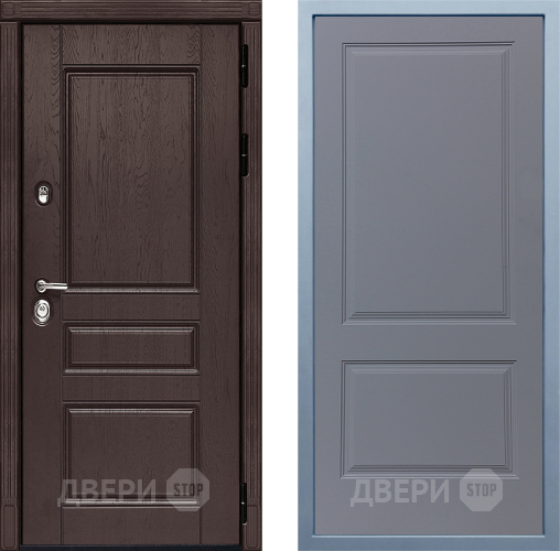 Входная металлическая Дверь Дива МД-90 Д-7 Силк Маус в Серпухове