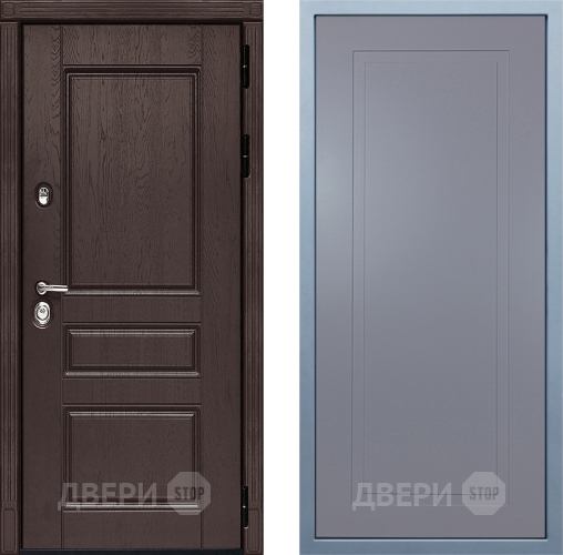 Входная металлическая Дверь Дива МД-90 Н-10 Силк Маус в Серпухове