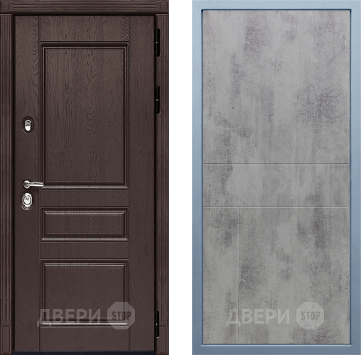 Дверь Дива МД-90 М-1 Бетон темный в Серпухове