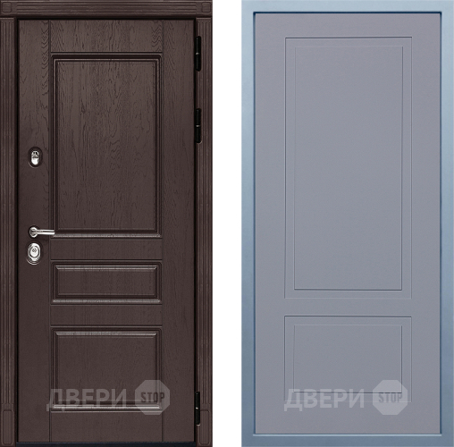 Входная металлическая Дверь Дива МД-90 Н-7 Силк Маус в Серпухове