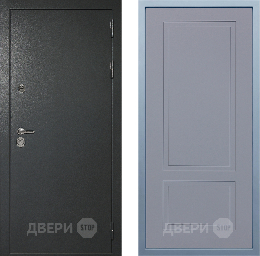 Входная металлическая Дверь Дива МД-40 Титан Н-7 Силк Маус в Серпухове