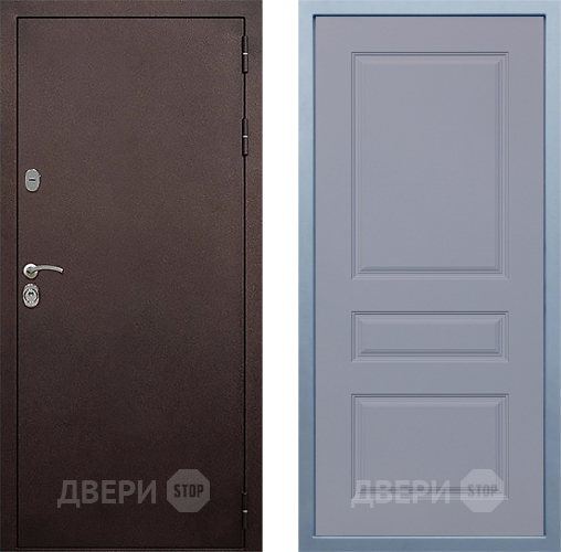 Входная металлическая Дверь Дива МД-40 Медь Д-13 Силк Маус в Серпухове