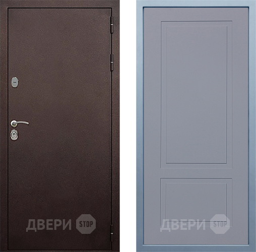 Входная металлическая Дверь Дива МД-40 Медь Н-7 Силк Маус в Серпухове