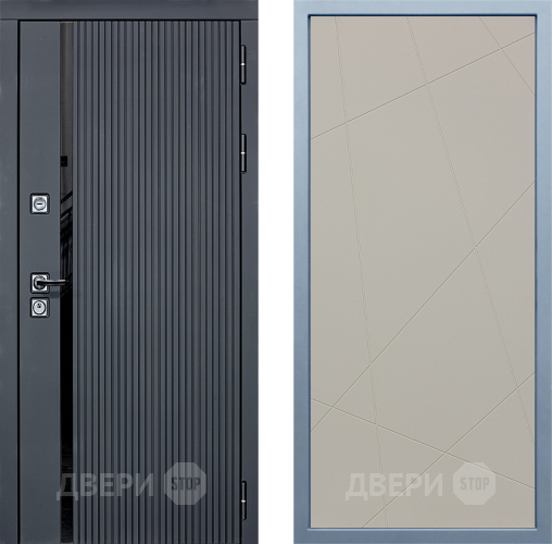 Входная металлическая Дверь Дива МХ-46 STR Д-11 Шампань в Серпухове