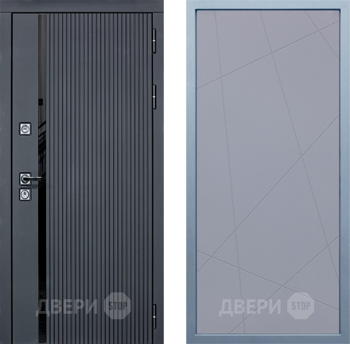 Входная металлическая Дверь Дива МХ-46 STR Д-11 Силк Маус в Серпухове
