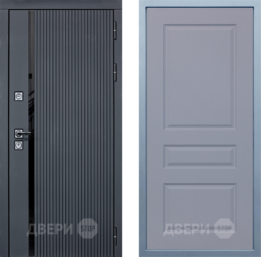 Входная металлическая Дверь Дива МХ-46 STR Д-13 Силк Маус в Серпухове