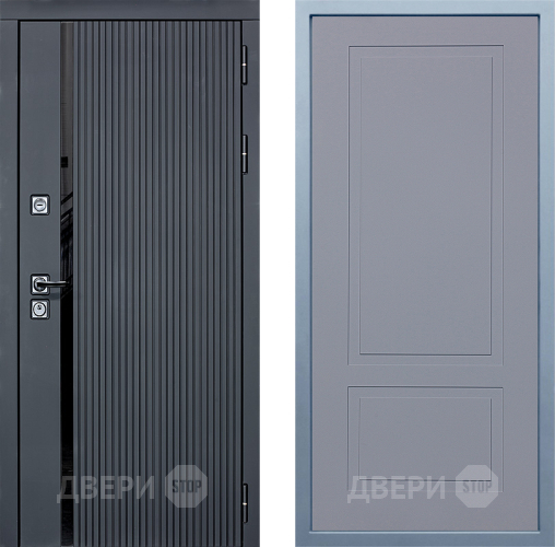 Входная металлическая Дверь Дива МХ-46 STR Н-7 Силк Маус в Серпухове
