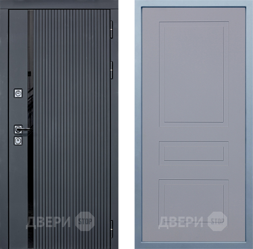 Входная металлическая Дверь Дива МХ-46 STR Н-13 Силк Маус в Серпухове