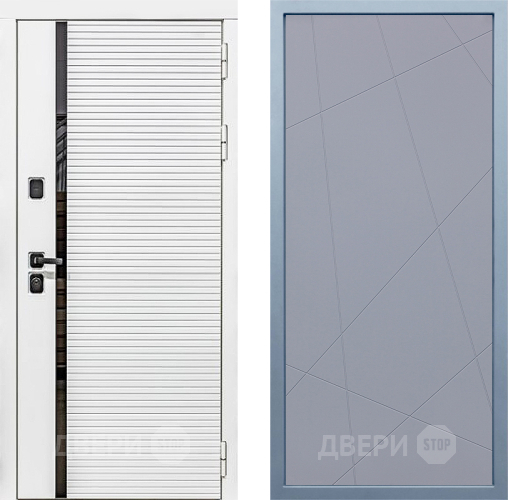 Дверь Дива МХ-45 Белая STR Д-11 Силк Маус в Серпухове