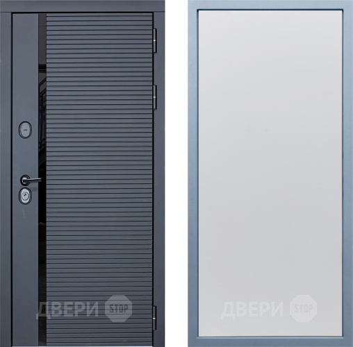 Дверь Дива МХ-45 STR Н-1 Белый в Серпухове