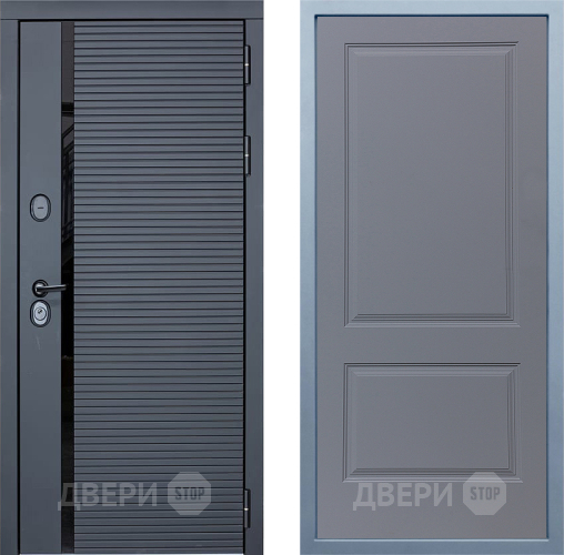 Входная металлическая Дверь Дива МХ-45 STR Д-7 Силк Маус в Серпухове