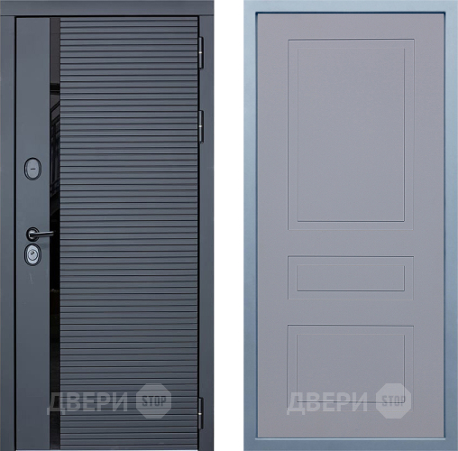 Входная металлическая Дверь Дива МХ-45 STR Н-13 Силк Маус в Серпухове