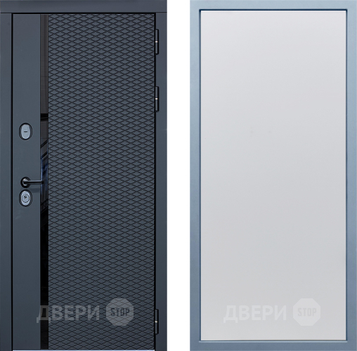 Входная металлическая Дверь Дива МХ-47 STR Н-1 Белый в Серпухове