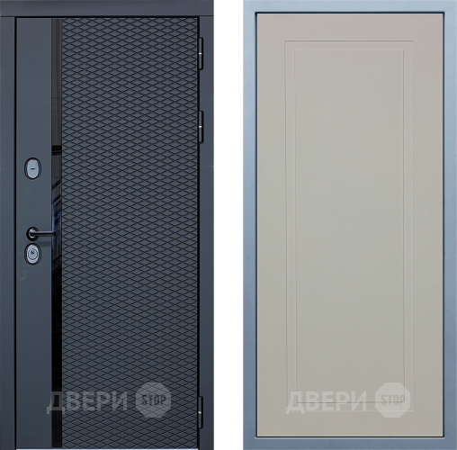 Входная металлическая Дверь Дива МХ-47 STR Н-10 Шампань в Серпухове