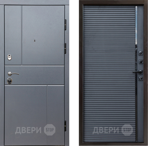 Дверь Престиж Горизонт Грэй Porte Черный кварц в Серпухове
