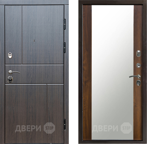 Дверь Престиж Горизонт Венге Зеркало Дуб в Серпухове
