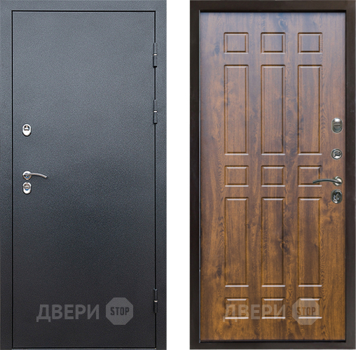 Входная металлическая Дверь Престиж TERMO с терморазрывом Снегирь Серебро Спарта Дуб в Серпухове