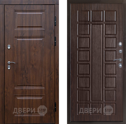 Входная металлическая Дверь Престиж TERMO с терморазрывом Премиум Орех Престиж Венге в Серпухове