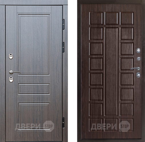 Входная металлическая Дверь Престиж TERMO с терморазрывом Классика Престиж Венге в Серпухове
