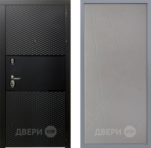 Дверь Заводские двери Тефлон Флитта Грей софт в Серпухове