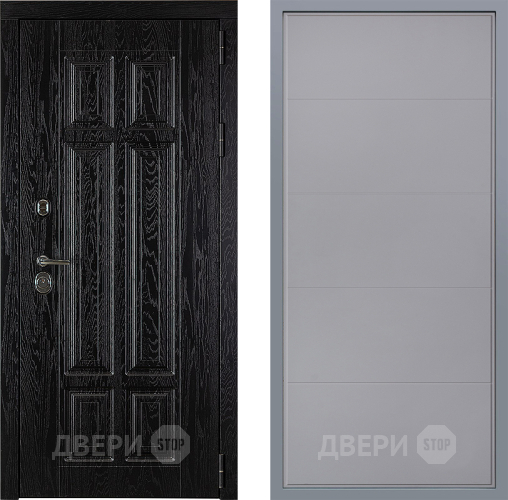 Дверь Заводские двери Мюнхен Тривия Грей софт в Серпухове