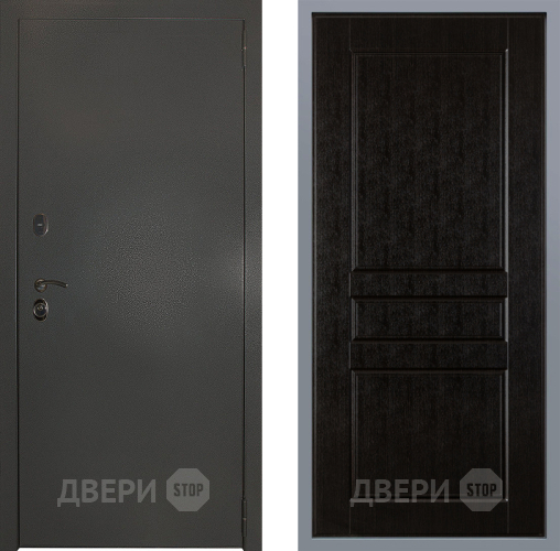 Дверь Заводские двери Эталон 3к антик серебро К-2 Венге в Серпухове