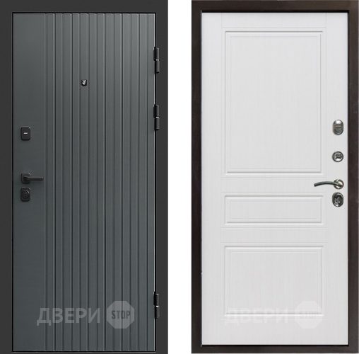 Дверь Престиж Tvist Grey Классика Белое дерево в Серпухове