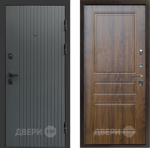 Дверь Престиж Tvist Grey Классика Дуб в Серпухове