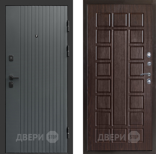 Входная металлическая Дверь Престиж Tvist Grey Престиж Венге в Серпухове
