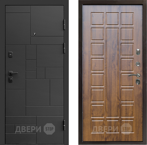 Входная металлическая Дверь Престиж Kvadro Престиж Дуб в Серпухове