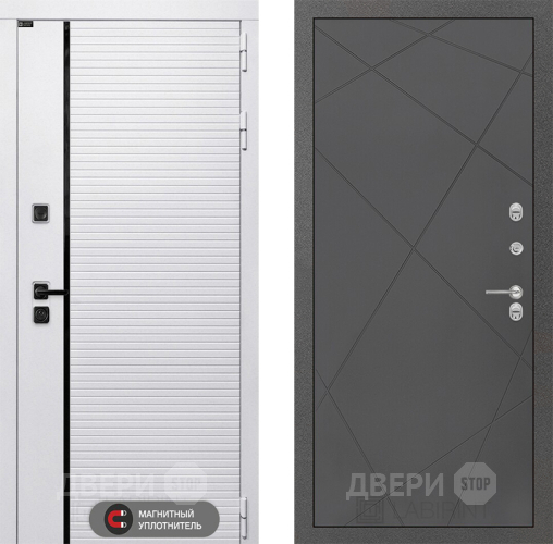 Дверь Лабиринт (LABIRINT) Royal 24 Графит софт в Серпухове