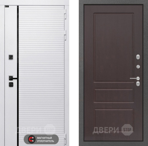 Дверь Лабиринт (LABIRINT) Royal 03 Орех премиум в Серпухове