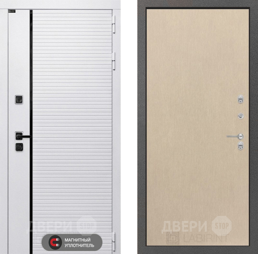 Входная металлическая Дверь Лабиринт (LABIRINT) Royal 05 Венге светлый в Серпухове