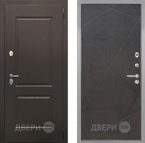 Дверь Интекрон (INTECRON) Кампо Лучи-М Венге распил кофе в Серпухове