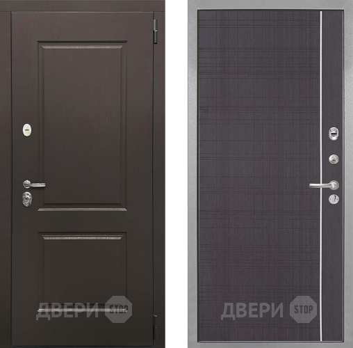 Дверь Интекрон (INTECRON) Кампо В-07 с молдингом Венге в Серпухове