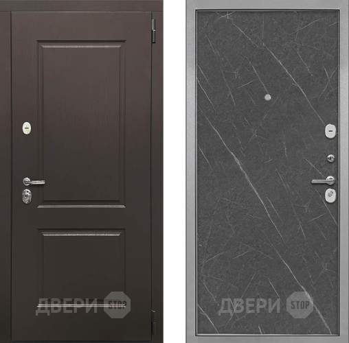 Дверь Интекрон (INTECRON) Кампо Гладкая Гранит лава оникс в Серпухове