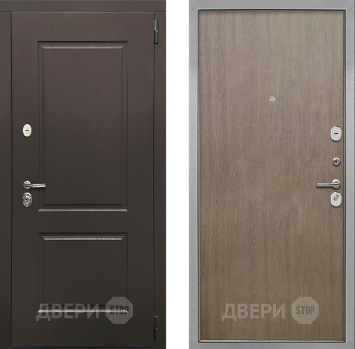 Дверь Интекрон (INTECRON) Кампо Гладкая шпон Венге коричневый в Серпухове